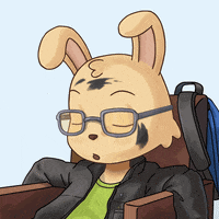 MawAcademia sleep bunny maw mawacademia GIF