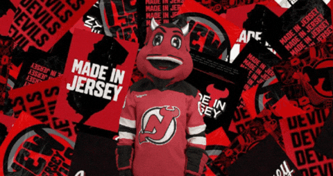 Nhl Mascot GIF by NJ Devil