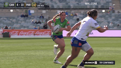 Womens Rugby League Nrl GIF by Canberra Raiders