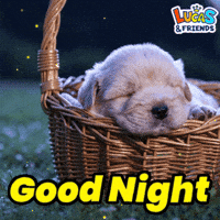 Tired Good Night GIF by Lucas and Friends by RV AppStudios