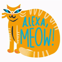 Amazon Cat Sticker