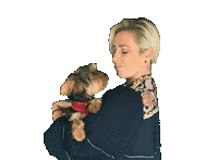 Yorkie Dog Love Sticker by Drane-Edelman Properties