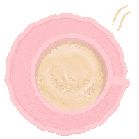 lealafleur cute coffee fall cafe Sticker