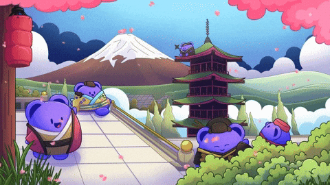 pettbro giphyupload japan ninja geisha GIF