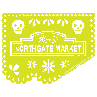 Dia De Los Muertos Sticker by Northgate Gonzalez Market