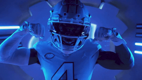 North Carolina Football GIF by UNC Tar Heels