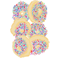 Donut Sticker