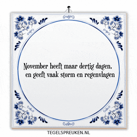 Storm November GIF by Tegelspreuken.nl