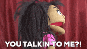 mad you talking to me GIF by Fluffy Friends