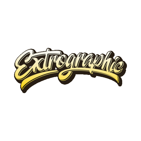 Extro Sticker by Ridedge Graphics