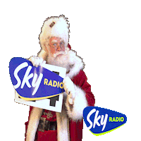 SkyRadio_101fm music christmas excited xmas Sticker