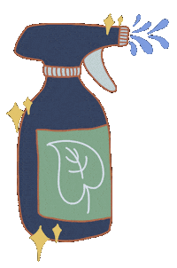 Water Sparkle Sticker by Regina Awang