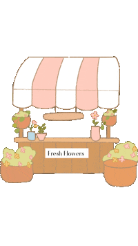 Freshflowers Farmstand Sticker by Mama Bees Flower Farm