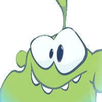 False Mirror Laugh Sticker by Om Nom