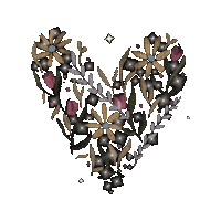 cordemim_ happy heart flower amor Sticker