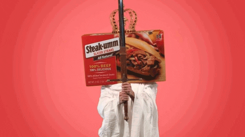 king bless GIF by Steak-umm