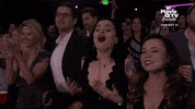 mtv awards chest clutch GIF by MTV Movie & TV Awards