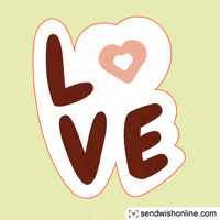 Love You Heart GIF by sendwishonline.com