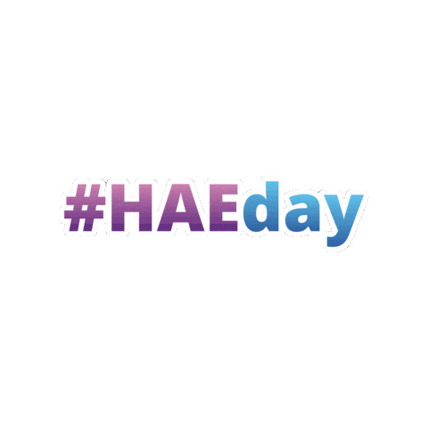 Angioedema Sticker by HAE International