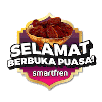 Berbuka Kurma Sticker by Smartfren