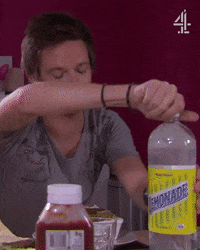 Drink Explode GIF by Hollyoaks