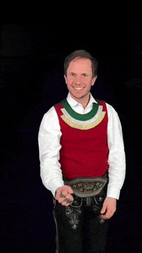 strike yes GIF by JUZI - Die jungen Zillertaler