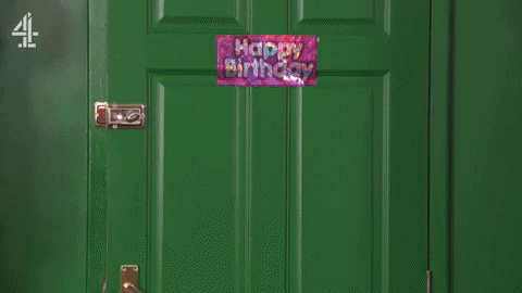 Celebrate Happy Birthday GIF by Hollyoaks