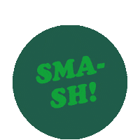 Smash Sticker by Korpen
