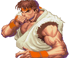 exploring street fighter STICKER