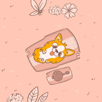 labreens love cat heart friends GIF