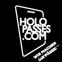 Holopasses holographic backstagepass vippass tourlaminate GIF