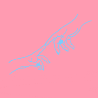 rach-foster pink illustration lights hands GIF