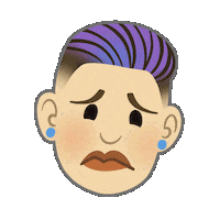 Back4Blood sad cry video game tears Sticker