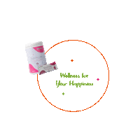 Herwell happiness wellness herwell hervibe Sticker
