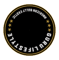 American Dog Sticker by Guru Lifestyle