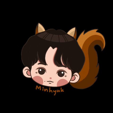 bomipieona_ btob minhyuk 비투비 huta GIF