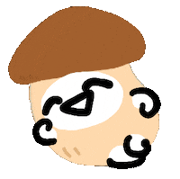 Mushroom Sticker by Annafish