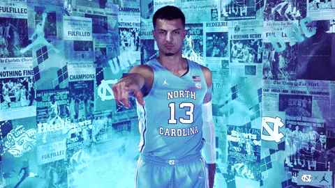North Carolina Sport GIF by UNC Tar Heels