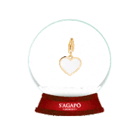 Christmas Snow Sticker by S'Agapò Gioielli