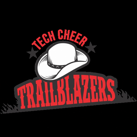 tumbletech giphygifmaker trailblazers tech cheer tumble tech GIF