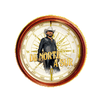 De Norte A Sur Sticker by Azteca Records