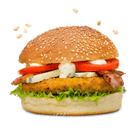 BurgersdePapa food eat yum burger Sticker