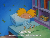 hey arnold nick splat GIF