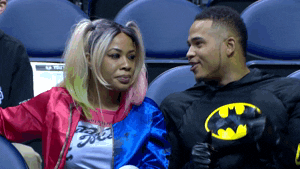 harley quinn halloween GIF by NBA