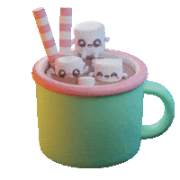 Hot Chocolate Christmas Sticker by AshleyBlanchette