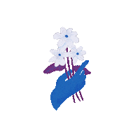 Summer Flower Sticker by shruti