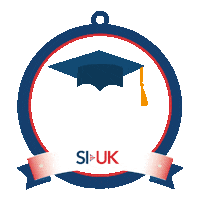 SI-UK education graduation study graduate Sticker