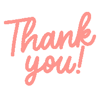 Pink Thank You Sticker