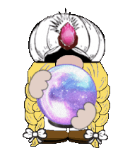 Fortune Teller Gnome Sticker