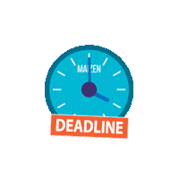 Deadline Maizen Sticker by MicroAd Indonesia